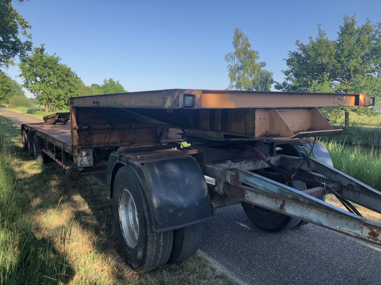 Dieplader 30 ton NL kenteken inclusief Dolly