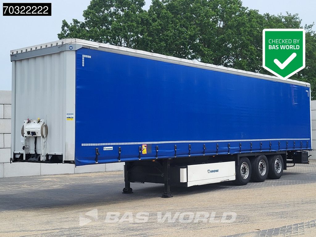 Krone SD Lift Axle Palletkist Anti Vandalism Sliding Roof