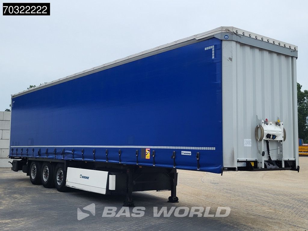 Krone SD Lift Axle Palletkist Anti Vandalism Sliding Roof