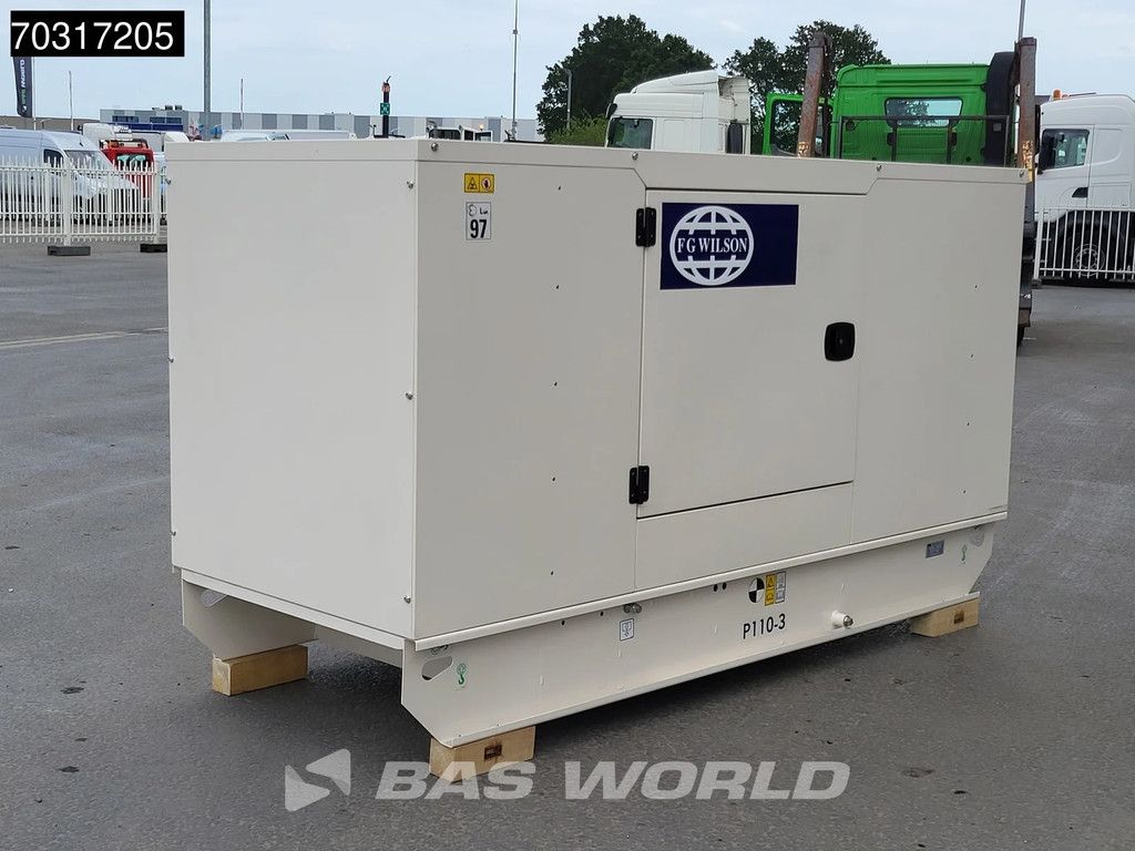 FG Wilson P110-3 110KVA - Perkins engine - Leroy Somer ALT - Warranty