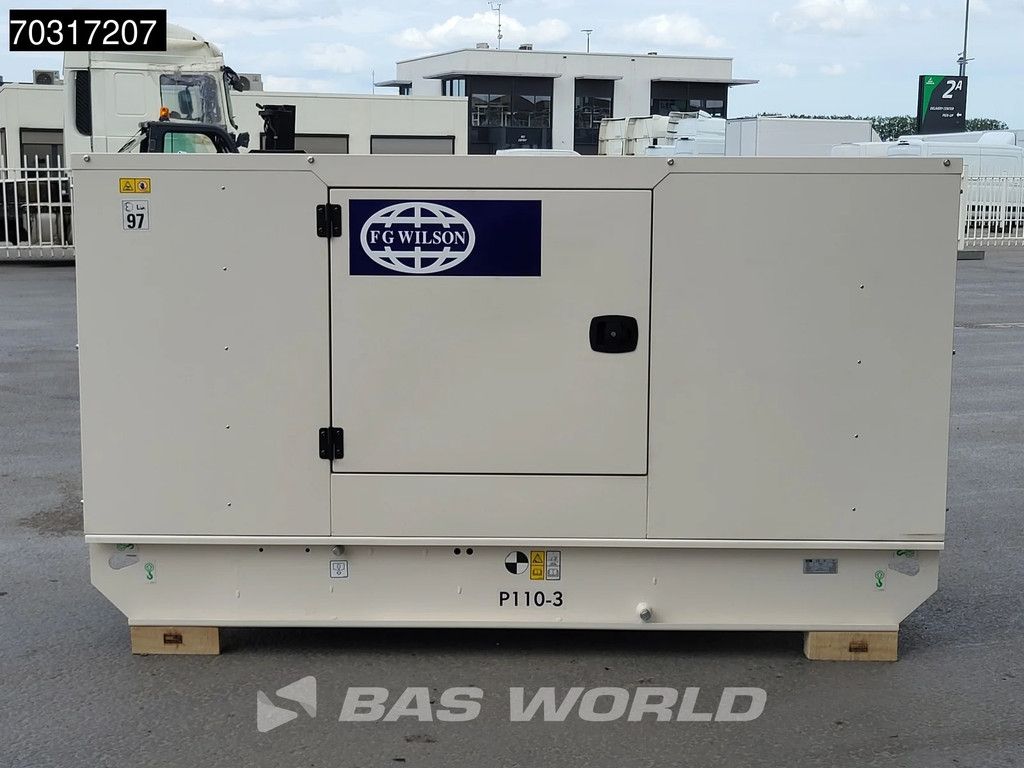 FG Wilson P110-3 110KVA - Perkins engine - Leroy Somer ALT - Warranty