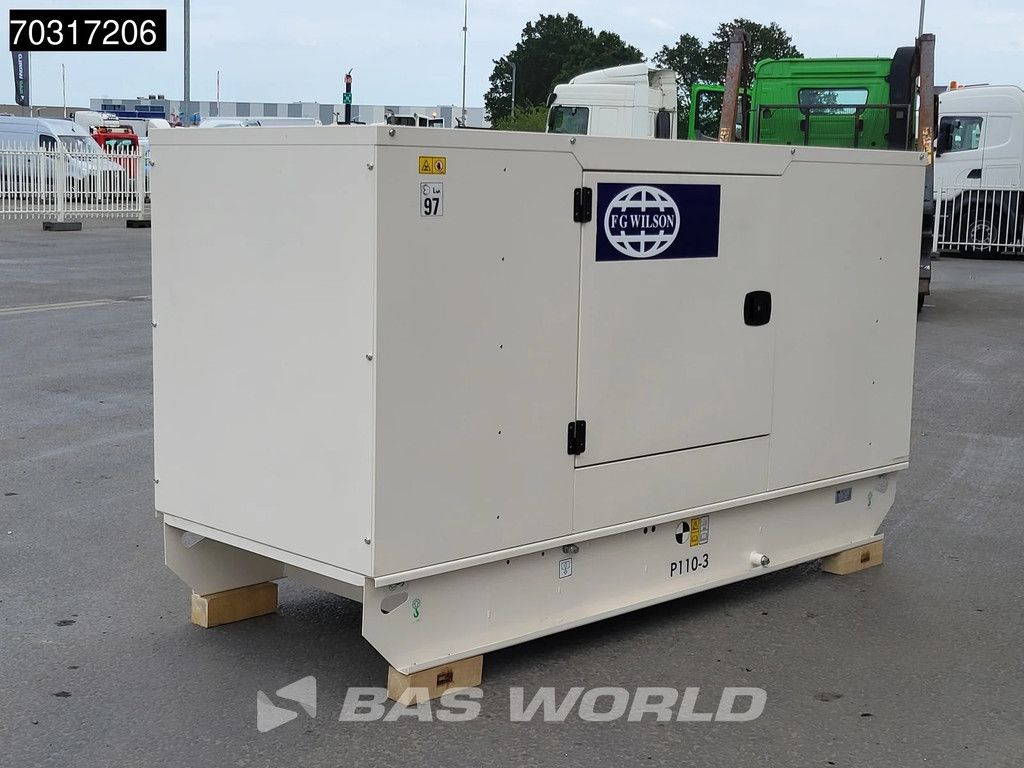FG Wilson P110-3 110KVA - Perkins engine - Leroy Somer ALT - Warranty