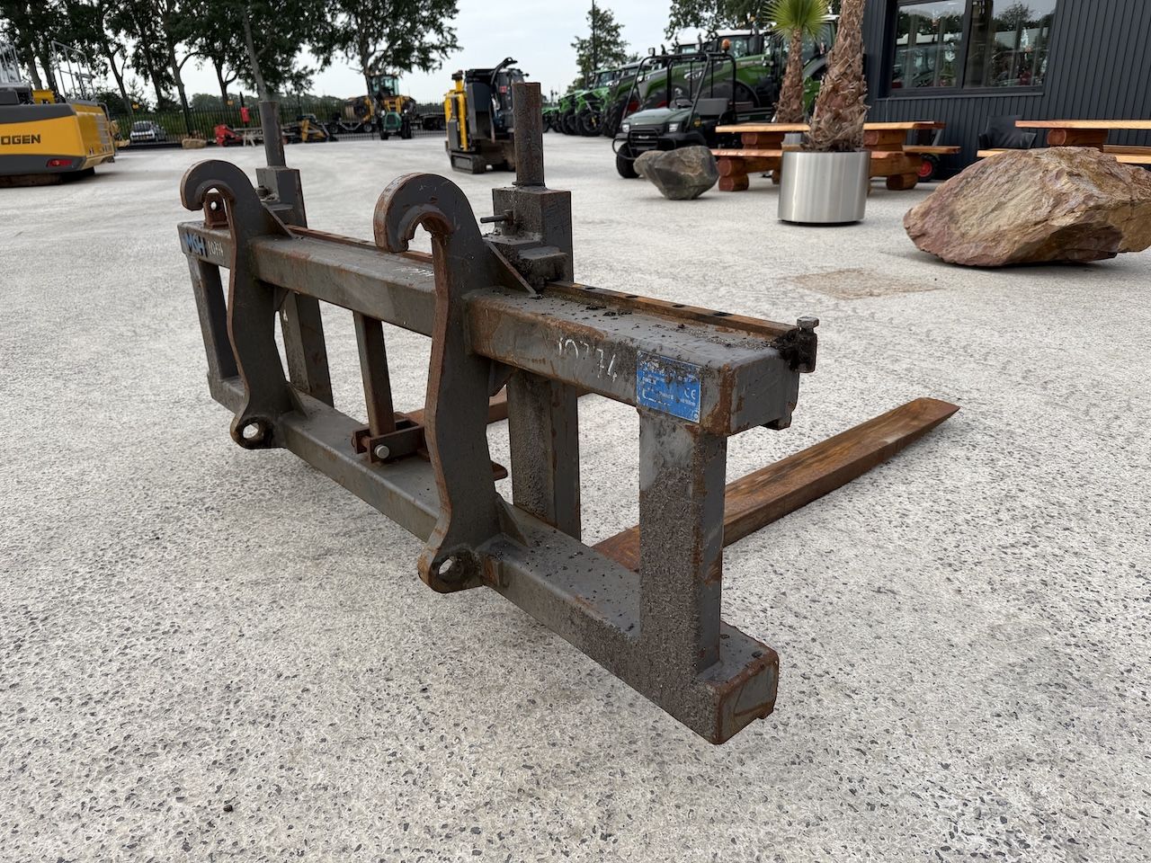 Palletvorken MSH 225cm x 175cm Volvo aansl