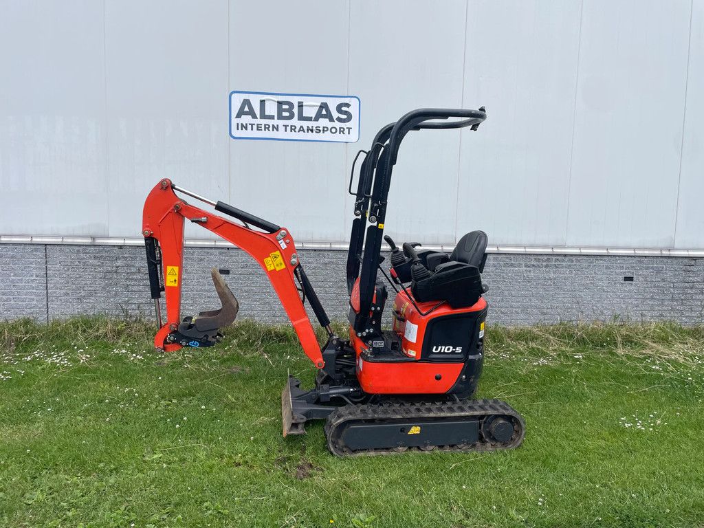 Kubota U10-5 graafmachine 2023 slechts 552 uur!