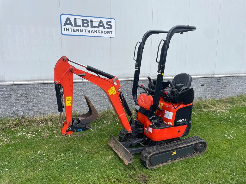 Kubota U10-5 graafmachine 2023 slechts 552 uur!