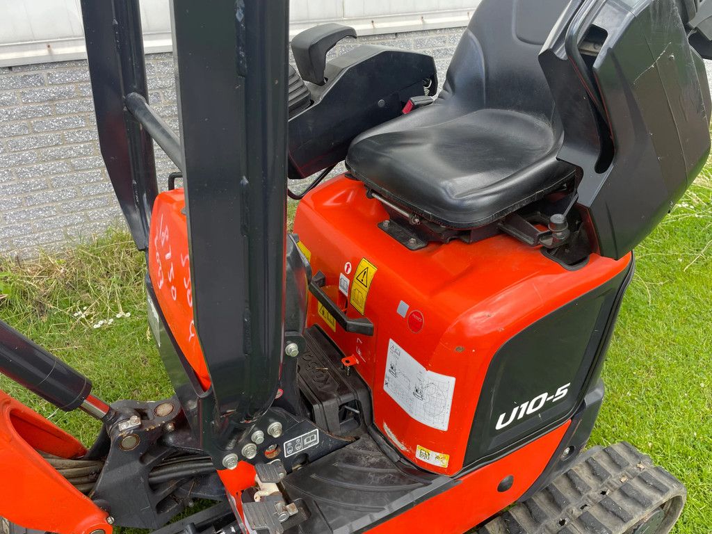 Kubota U10-5 graafmachine 2023 slechts 552 uur!