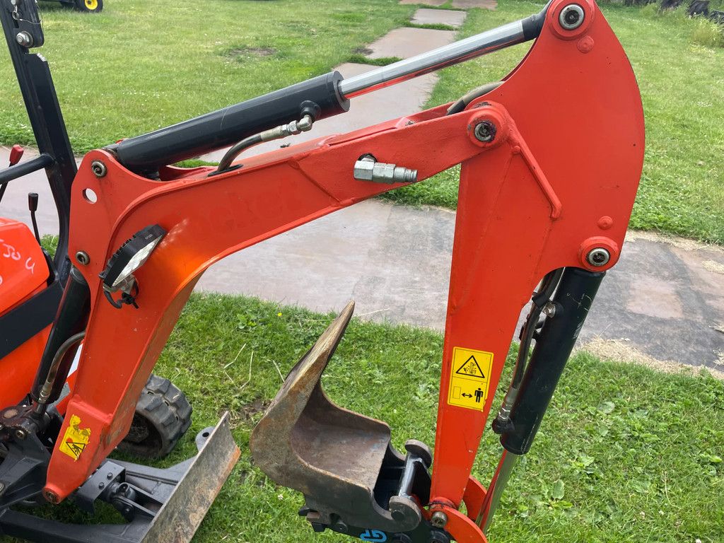Kubota U10-5 graafmachine 2023 slechts 552 uur!