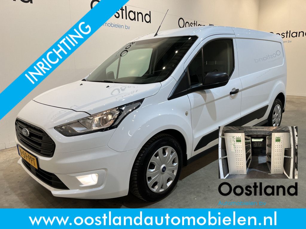 Ford Transit Connect 1.5 EcoBlue L2 Trend / Servicebus / Bott Inrichting / Euro 6 / Airco / CarPlay / Camera / Navigatie / 55.000 KM !!