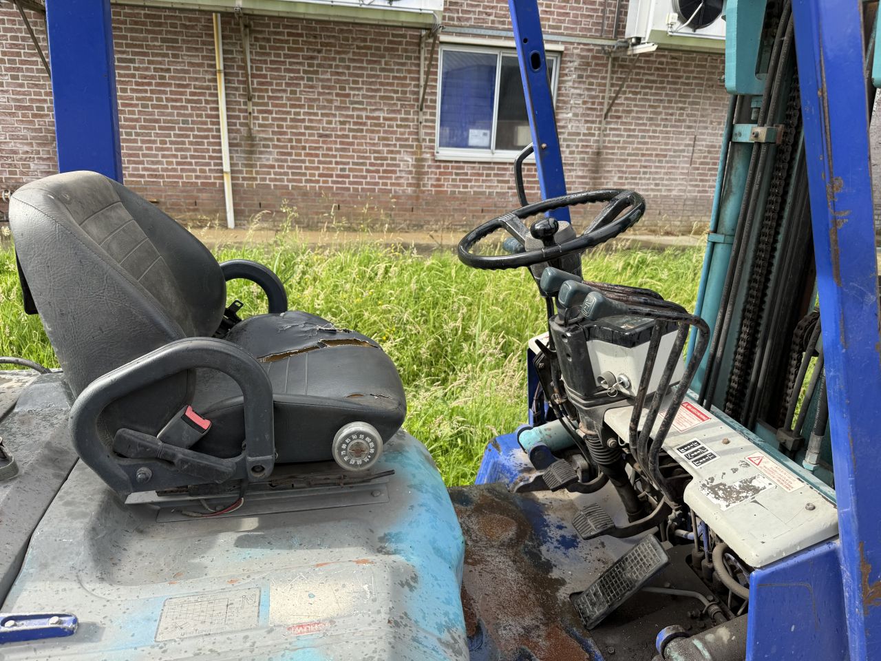 Toyota 2.5 ton lpg 3-delige mast freelift Sideshift