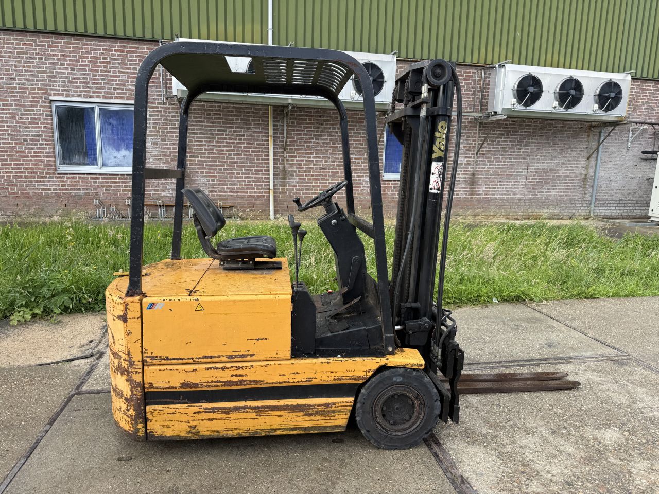 Inruilkoopje Yale 1.5 tonner elektrisch accu 2019 Sideshift