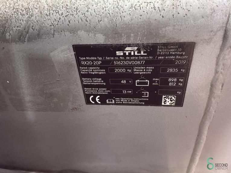 Forklifts Electric Still RX20-20P 2019