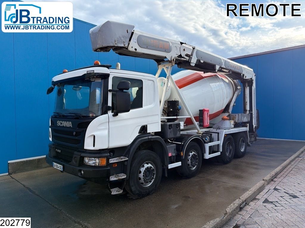 Scania P 410 8x4, EURO 6, Schwing 8m3, Rotatheam
