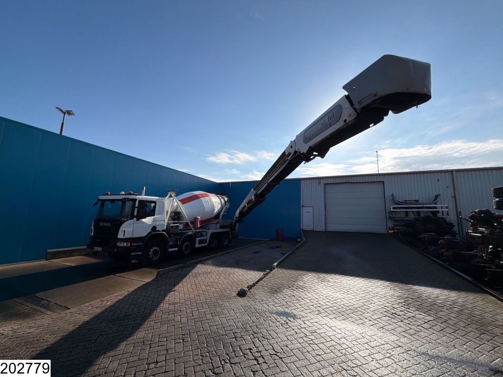 Scania P 410 8x4, EURO 6, Schwing 8m3, Rotatheam