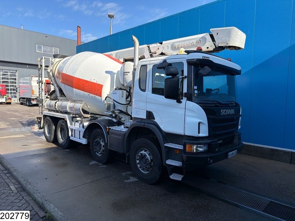 Scania P 410 8x4, EURO 6, Schwing 8m3, Rotatheam