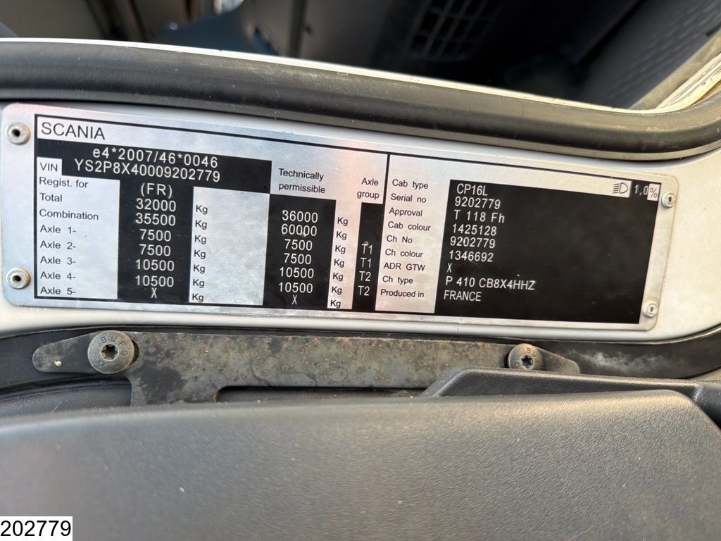 Scania P 410 8x4, EURO 6, Schwing 8m3, Rotatheam