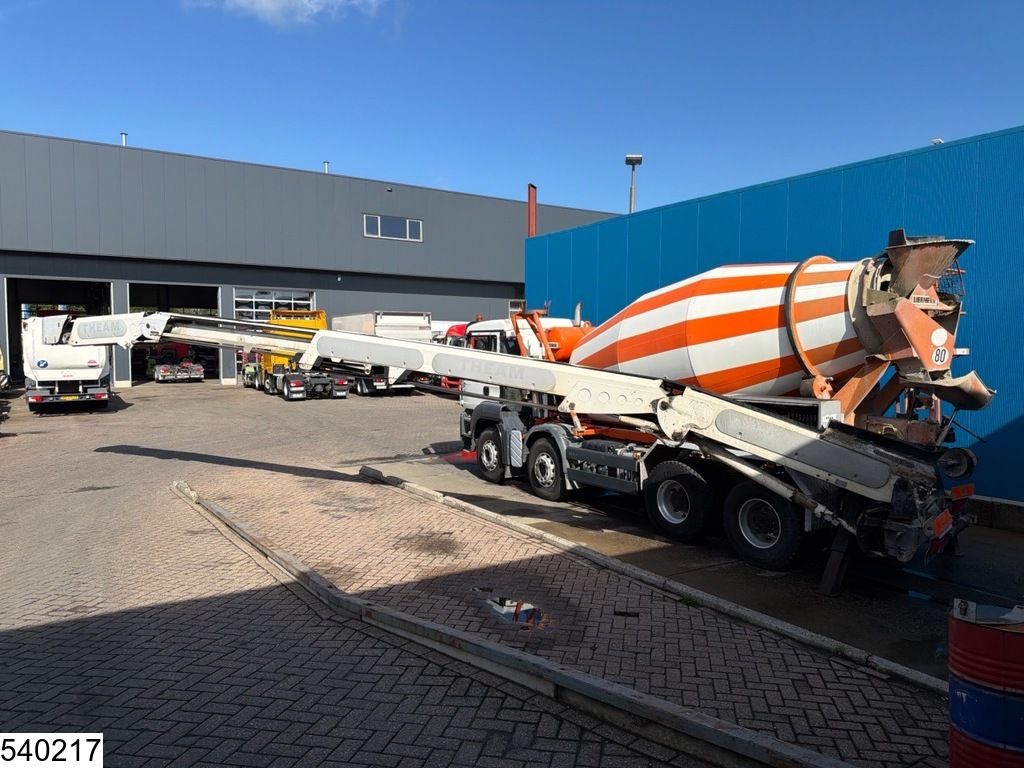 MAN TGS 35 420 8x4, EURO , Retarder, 9m3, Liebherr