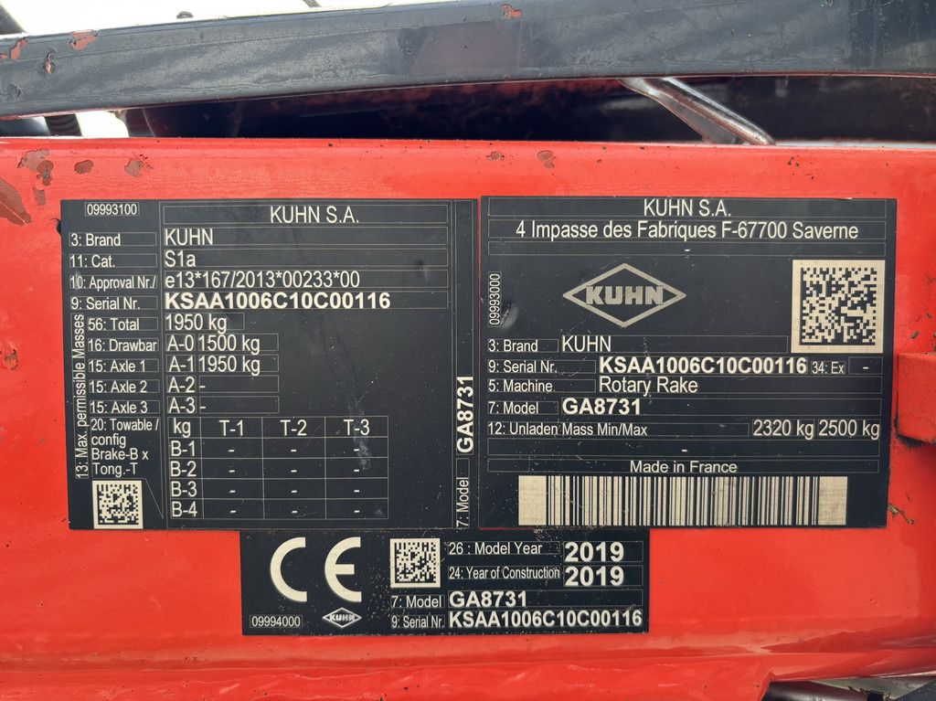 Kuhn GA GA8731