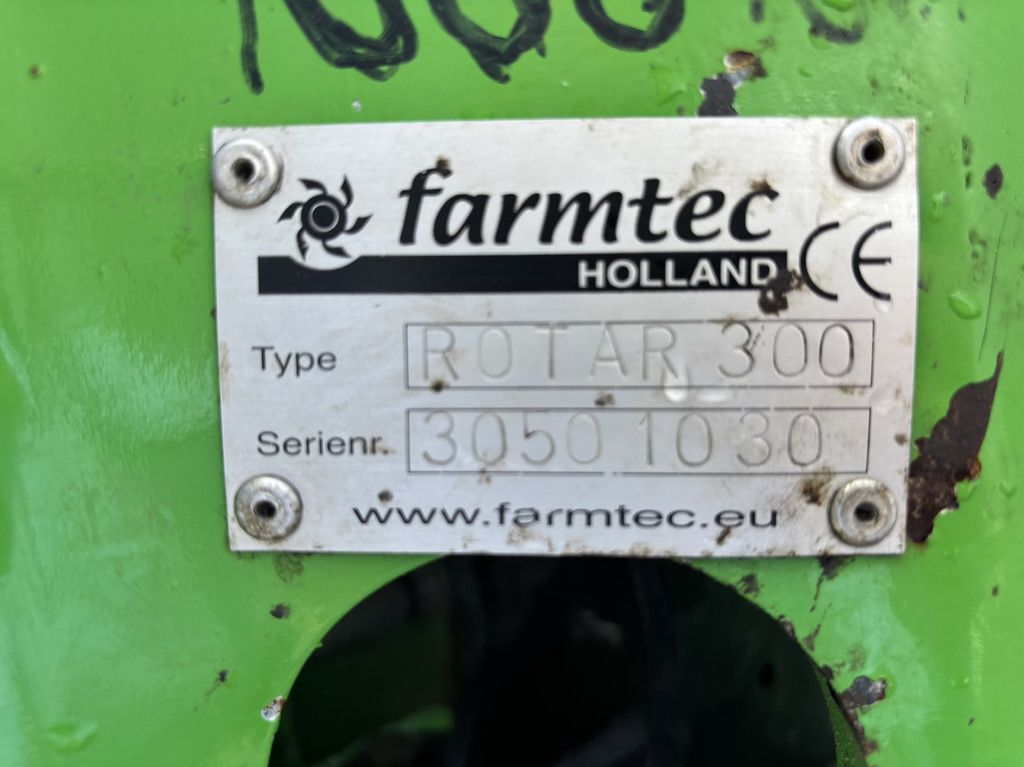 Farmtec Rotar 300 Roterende Spitmachine & Alpego rotorkopeg