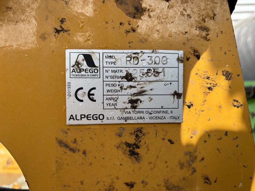 Farmtec Rotar 300 Roterende Spitmachine & Alpego rotorkopeg