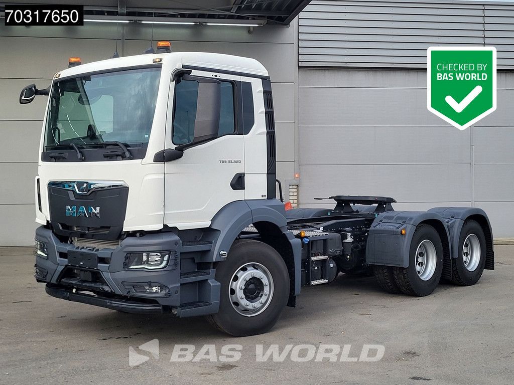 MAN TGS TGS 33.520 6X4 NEW! NN Automatic Full-Steel PTO Euro 6
