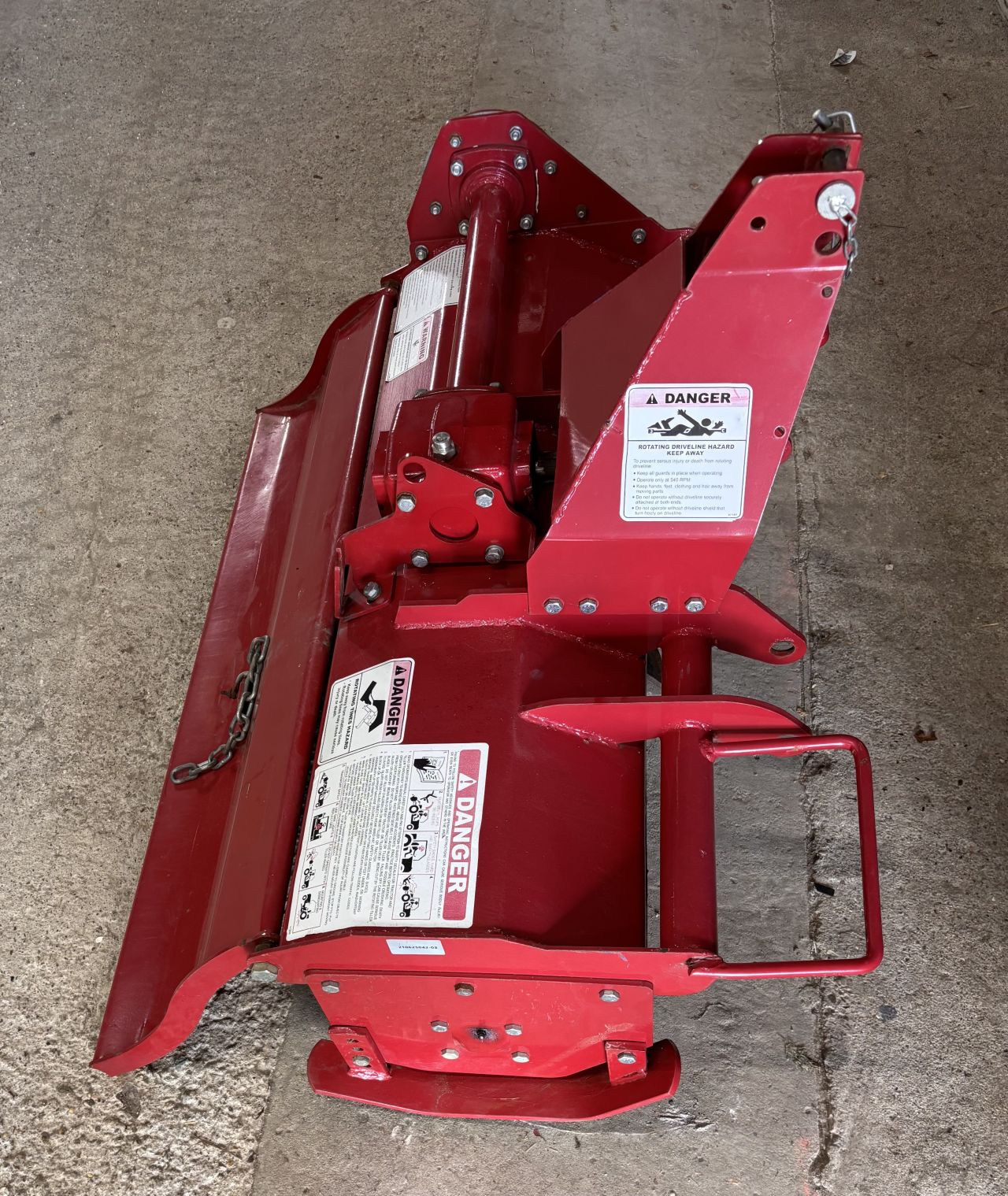 Frees 105 cm werkbreedte tbv minitractor incl. aftakas - nette s