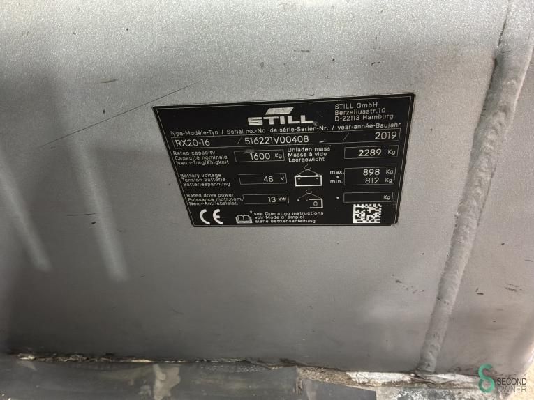Heftrucks Elektrisch Still RX20-16 2019