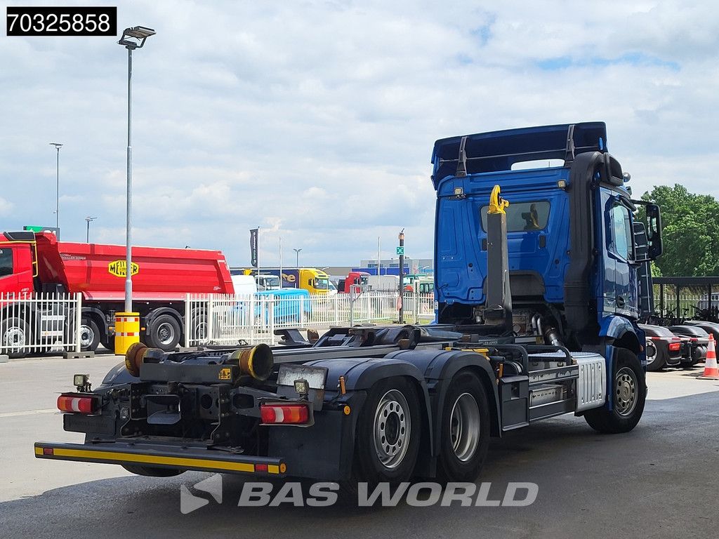 Mercedes Antos Antos 2548 6X2 Meiller RK20.65 Abrollkipper Lift+steering axle Automatic Euro 6