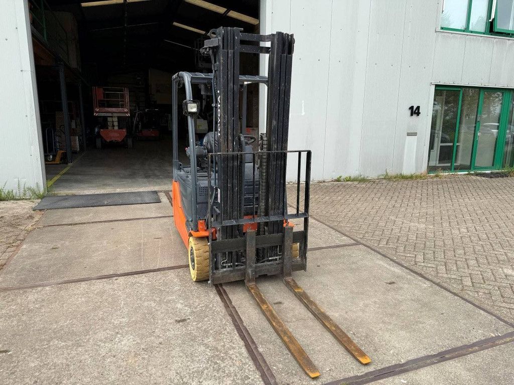 Toyota 8FBET16 Electric Forklift 1600kg 5.0m 2012