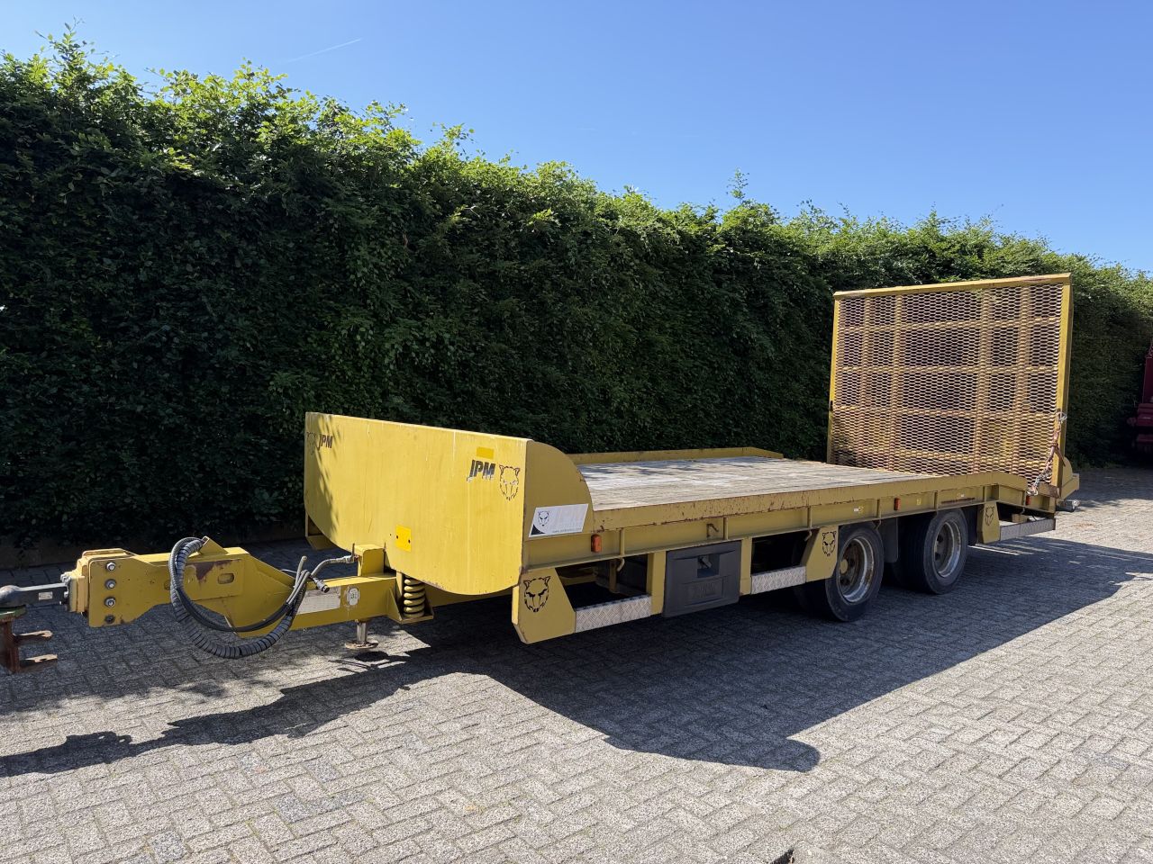 JPM 19TLL oprijwagen met volledige laadklep!!