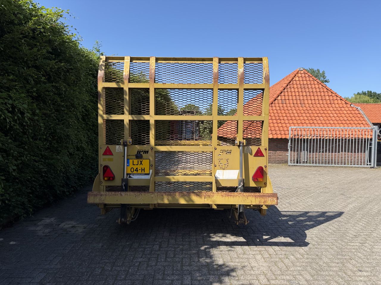 JPM 19TLL oprijwagen met volledige laadklep!!