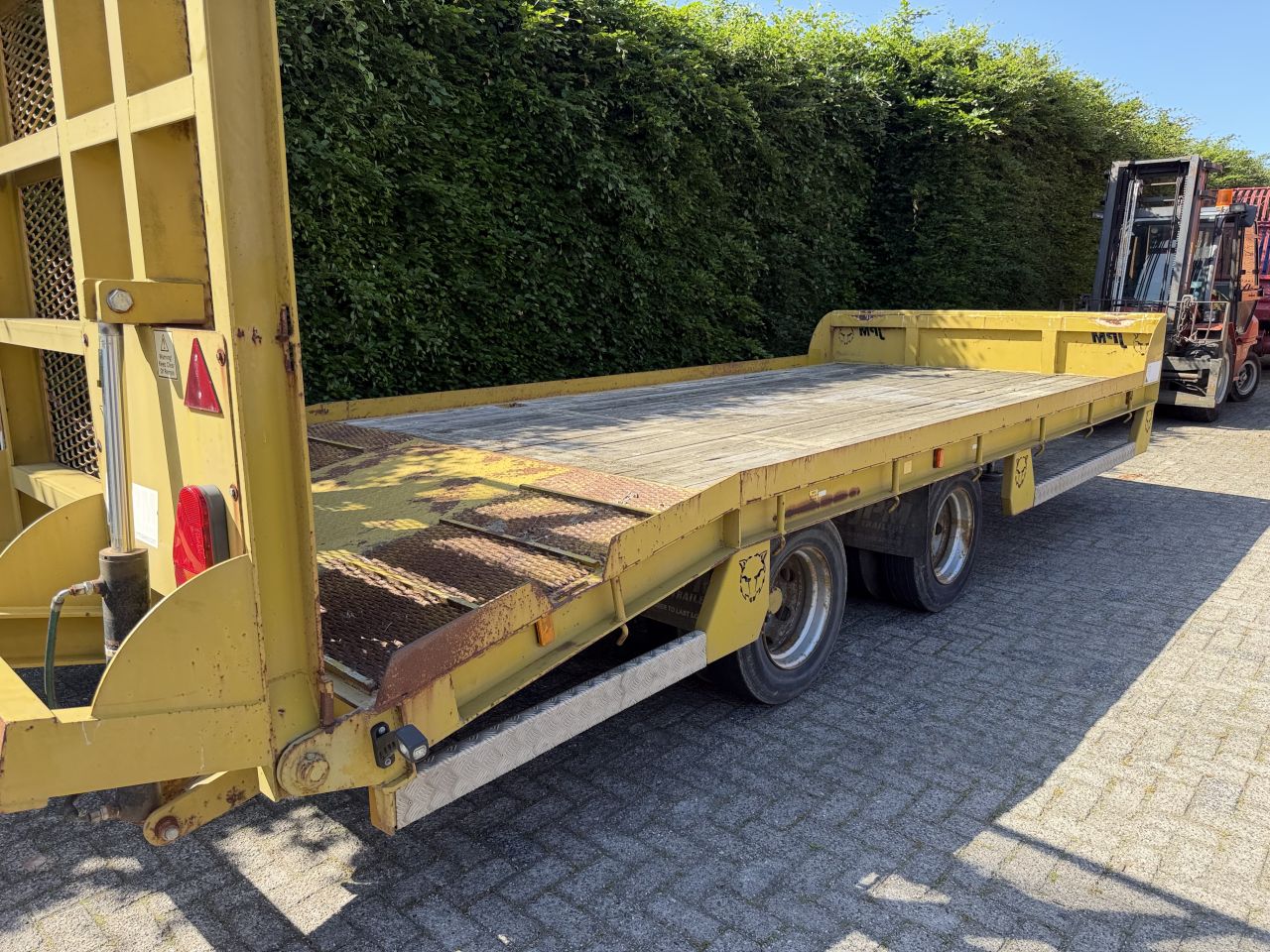 JPM 19TLL oprijwagen met volledige laadklep!!