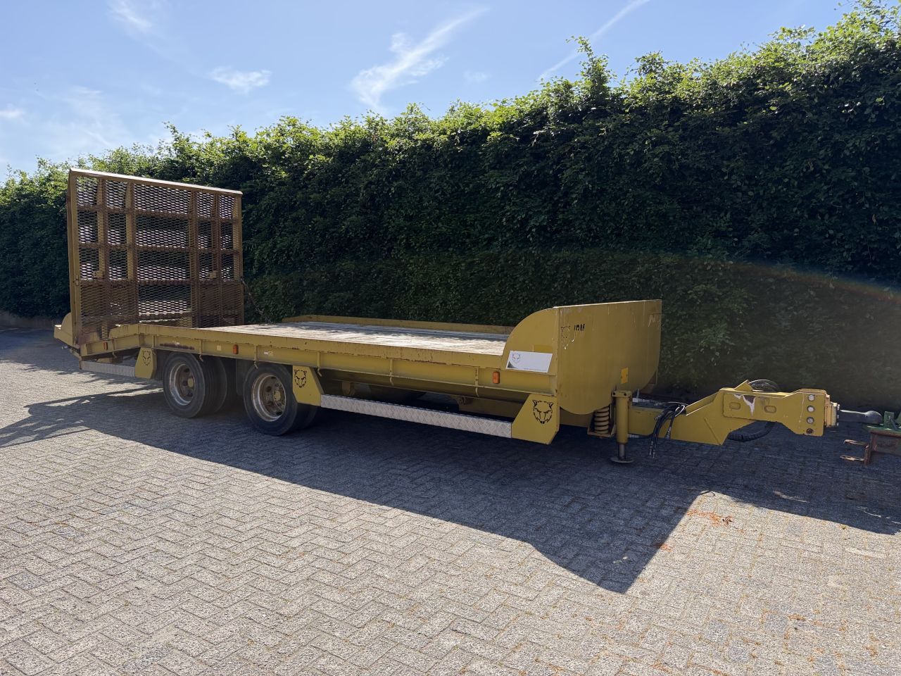 JPM 19TLL oprijwagen met volledige laadklep!!