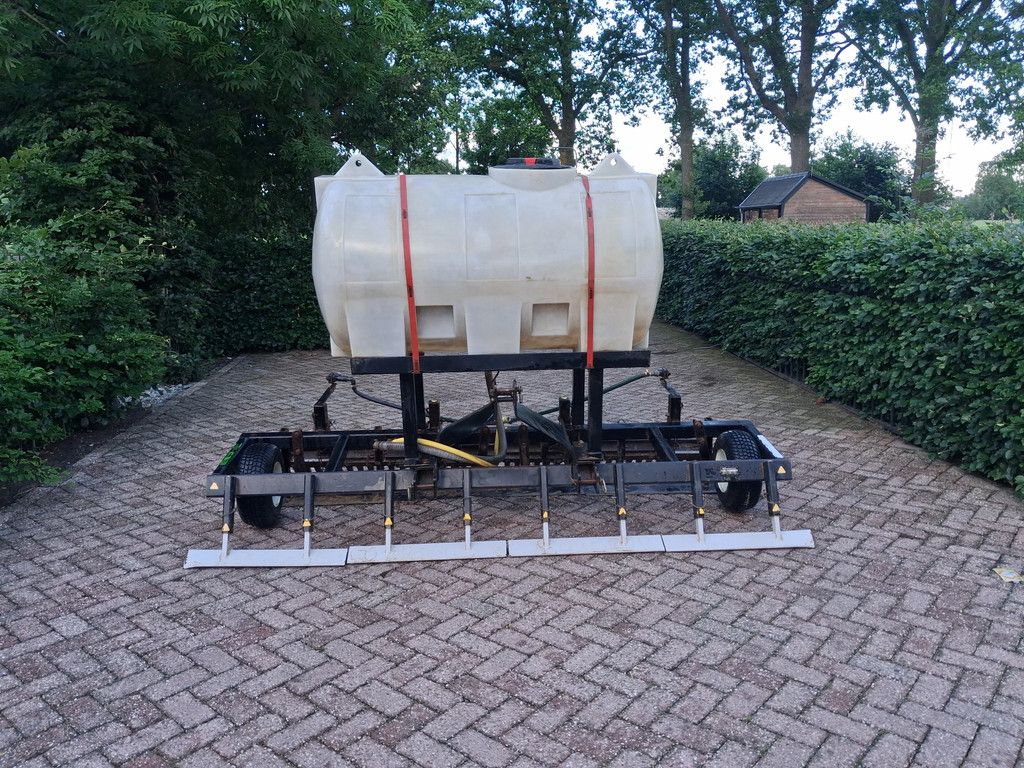Manager vlakker weidesleep met water sproeier 3m