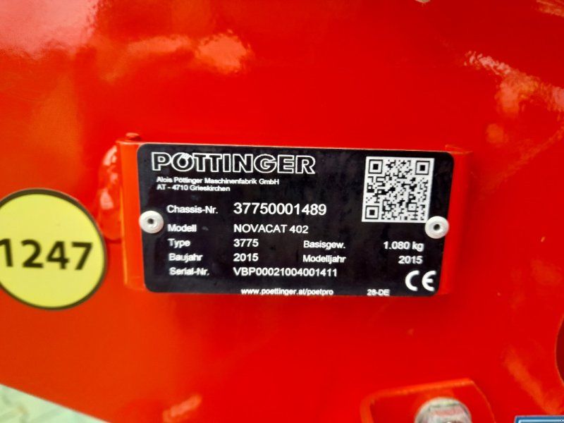 Pöttinger NOVACAT 402