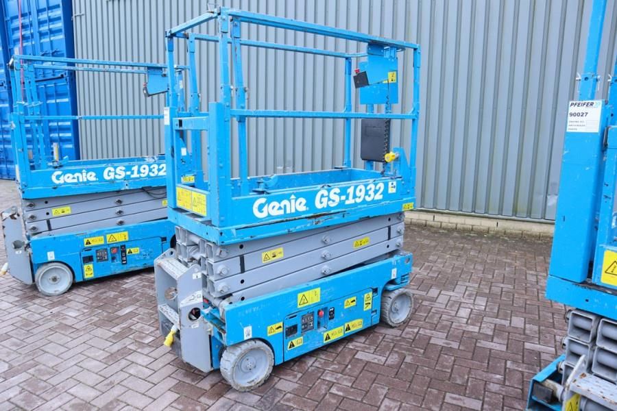 Genie GS1932 Electric, Working Height 7.8 m, 227kg Capac