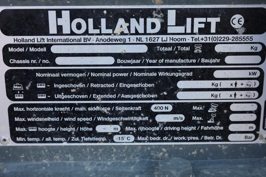 Holland Lift Ecostar HL-9714 Electric, 12m Working Height, 325k