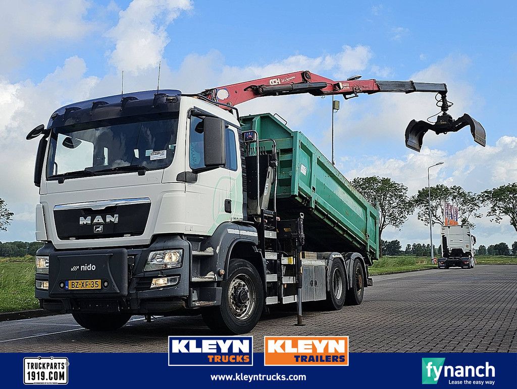 M.A.N. 26.400 TGS 6x4h-4 eev hmf crane