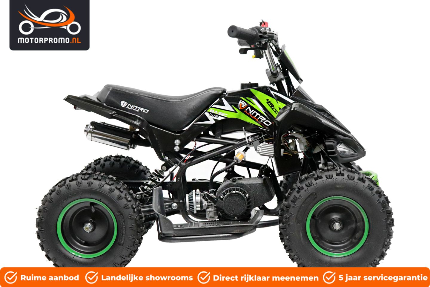 Quads benzine mini kinderquads atv kinderquad of elektrisch