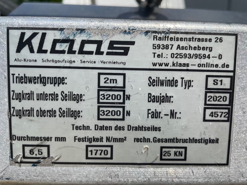 Klaas Toplight 21 AE