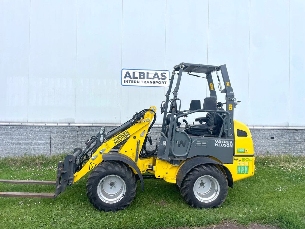 Weidemann 1160 E hoftrac / Wacker WL20