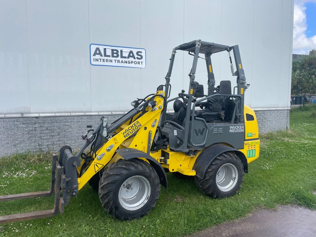 Weidemann 1160 E hoftrac / Wacker WL20