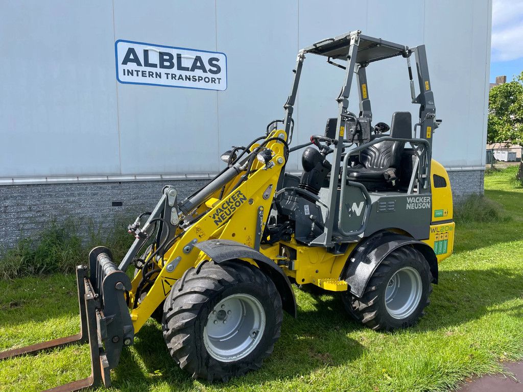 Weidemann 1160 E hoftrac / Wacker WL20