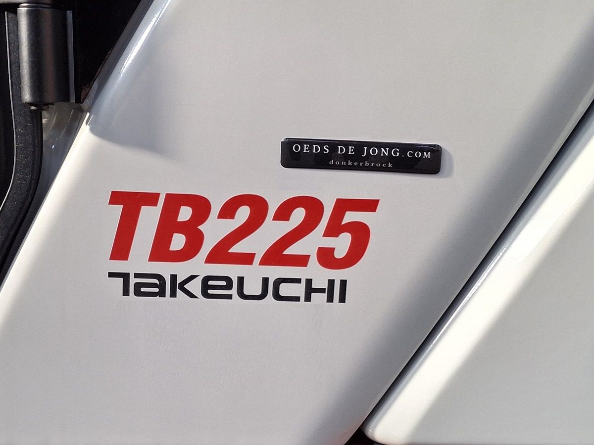 Takeuchi TB225 LSA Extra, minigraver, minikraan, BJ2026, Nieuw!