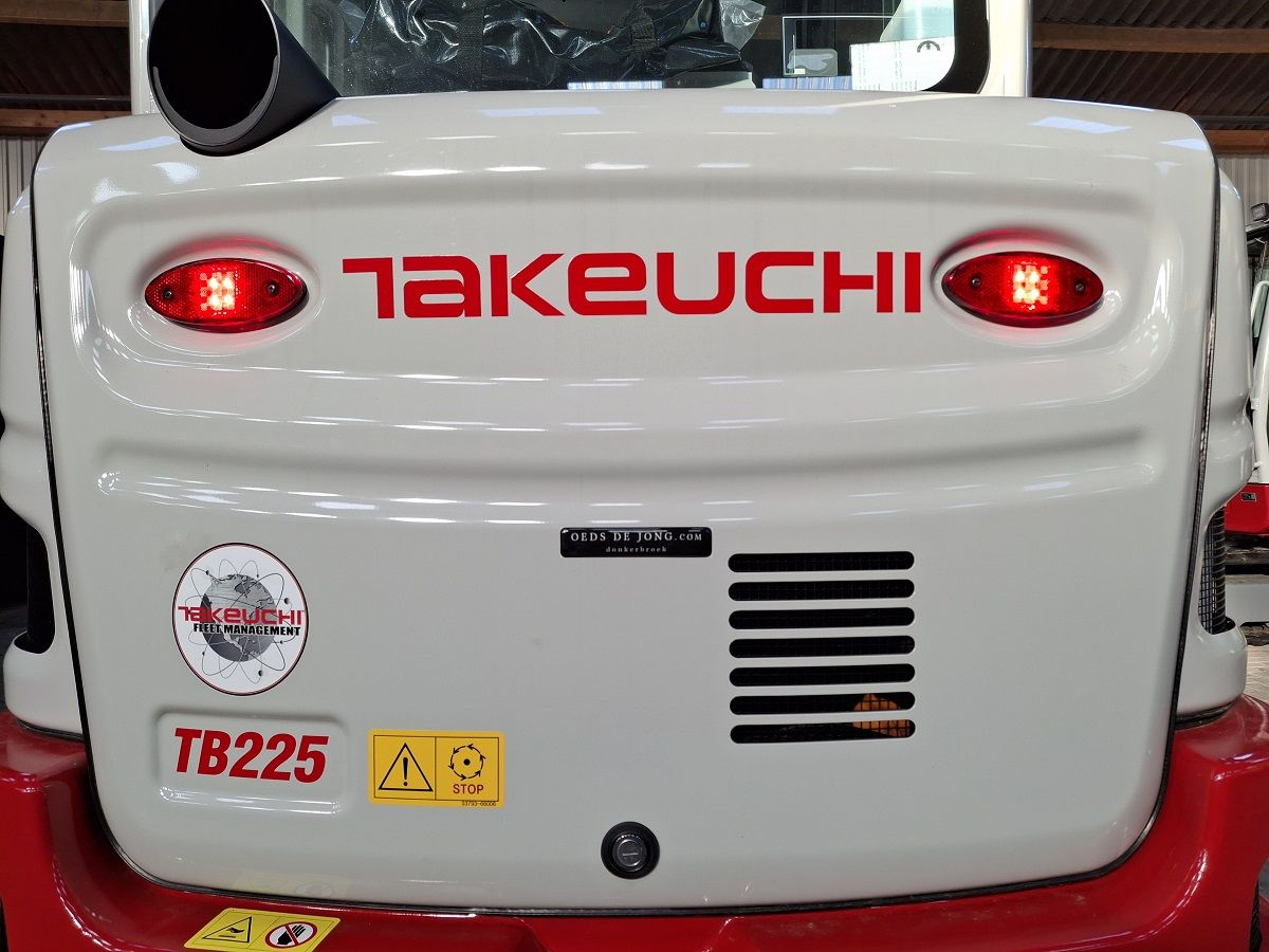 Takeuchi TB225 LSA Extra, minigraver, minikraan, BJ2026, Nieuw!
