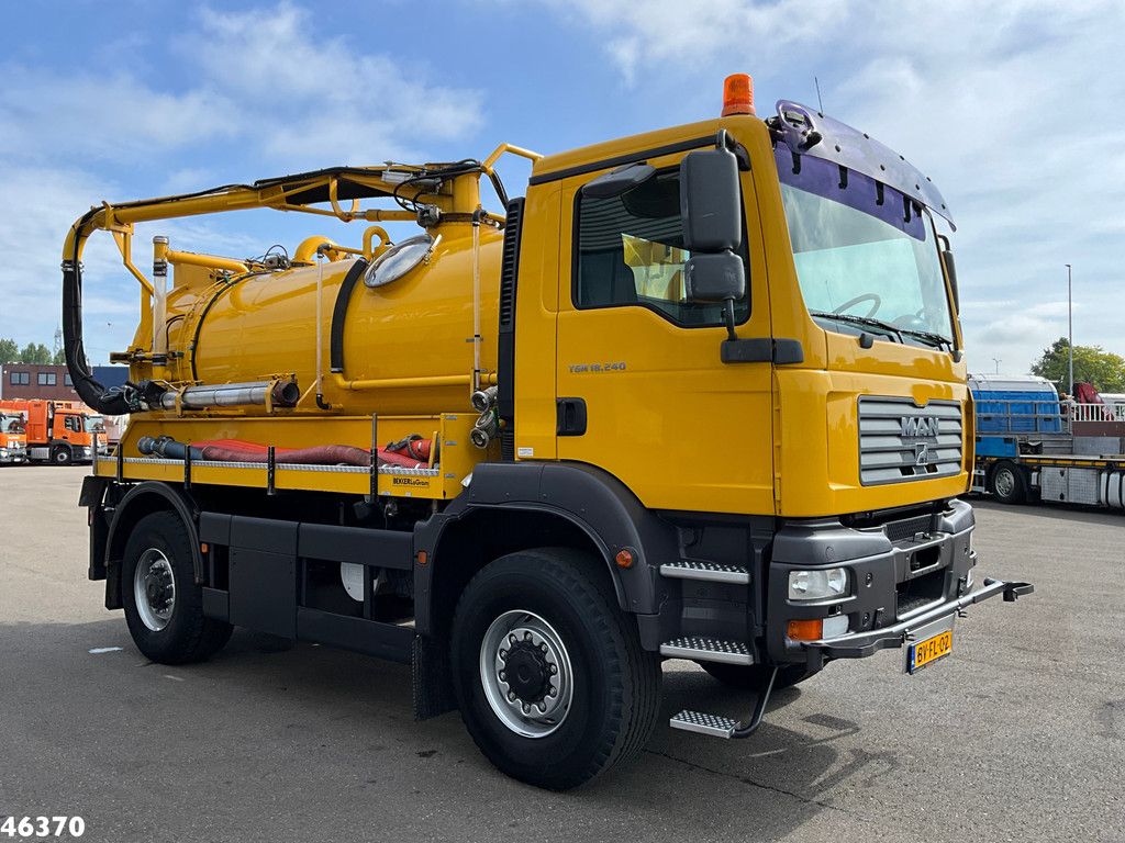 Man TGM 18.240 4x4 Bekker Lagram kolkenzuiger Just 53.487 km!