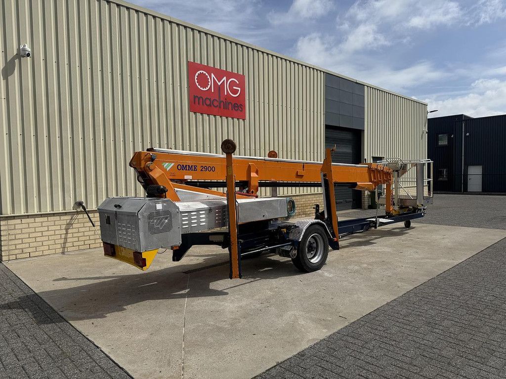 2010 Omme 2900 EBDZ, Aanhanger hoogwerker, 29 meter