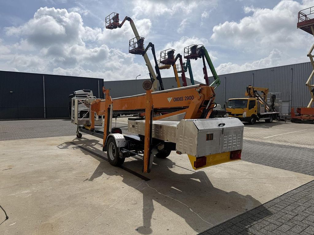 2010 Omme 2900 EBDZ, Aanhanger hoogwerker, 29 meter
