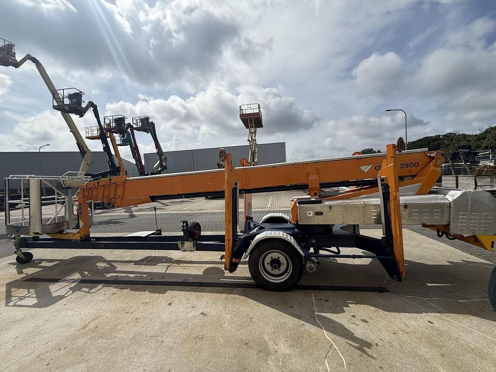 2010 Omme 2900 EBDZ, Aanhanger hoogwerker, 29 meter
