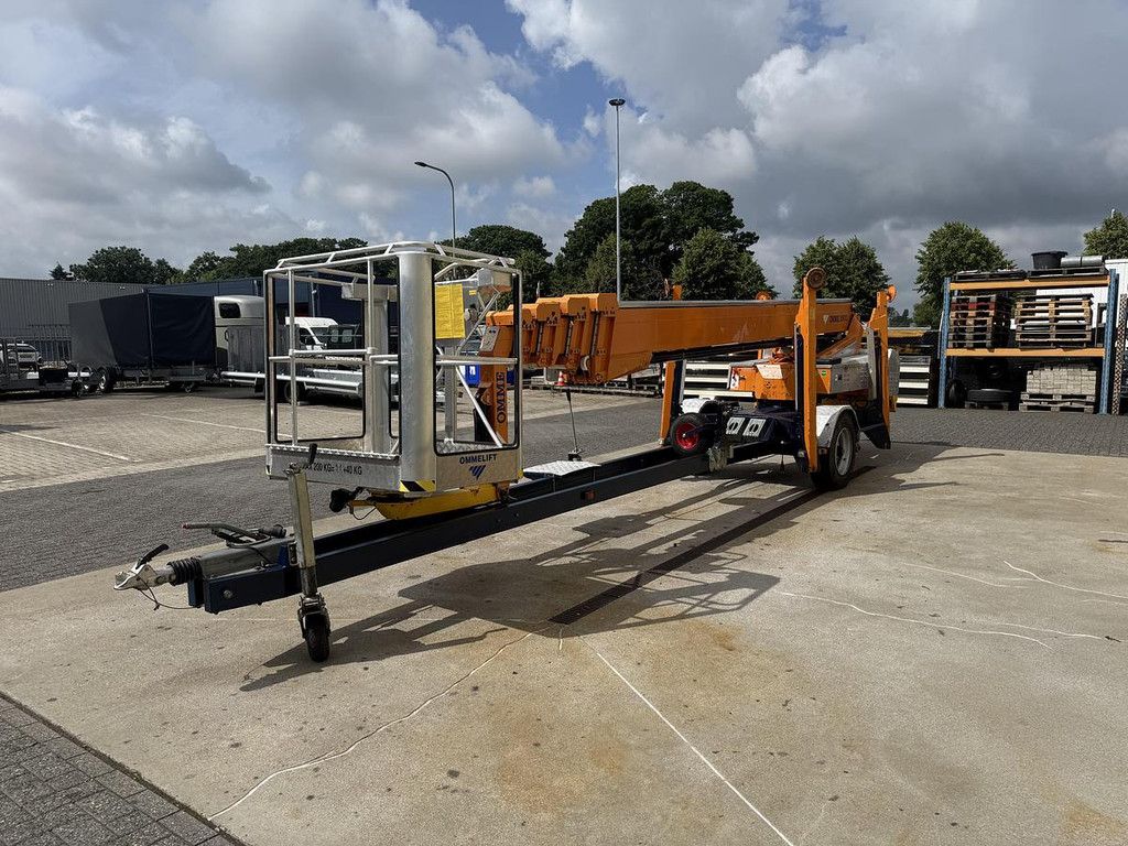 2010 Omme 2900 EBDZ, Aanhanger hoogwerker, 29 meter