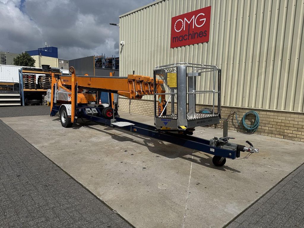 2010 Omme 2900 EBDZ, Aanhanger hoogwerker, 29 meter